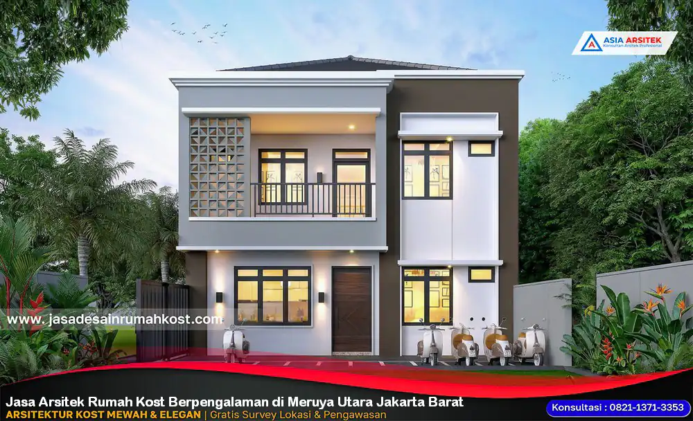 Jasa Arsitek Rumah Kost Berpengalaman di Meruya Utara Jakarta Barat