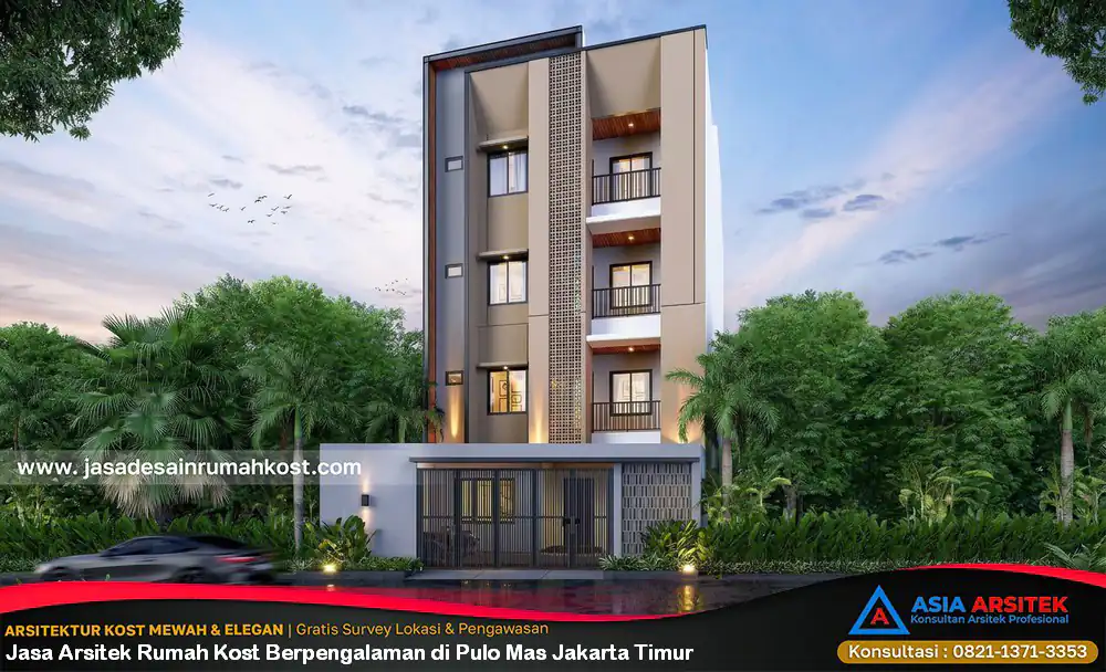 Jasa Arsitek Rumah Kost Berpengalaman di Pulo Mas Jakarta Timur