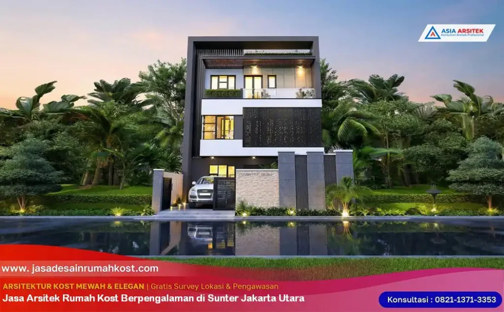 Jasa Arsitek Rumah Kost Berpengalaman di Sunter Jakarta Utara