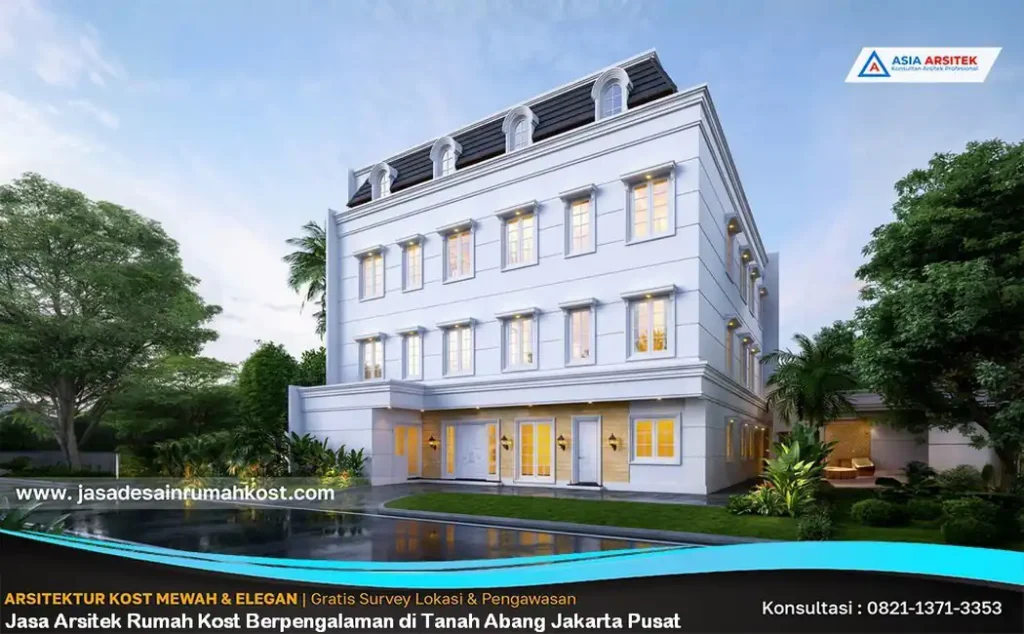 Jasa Arsitek Rumah Kost Berpengalaman di Tanah Abang Jakarta Pusat