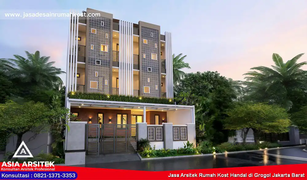 Jasa Arsitek Rumah Kost Handal di Grogol Jakarta Barat