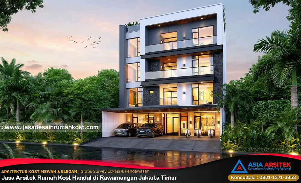 Jasa Arsitek Rumah Kost Handal di Rawamangun Jakarta Timur