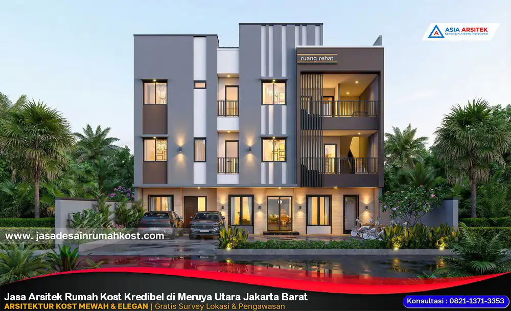 Jasa Arsitek Rumah Kost Kredibel di Meruya Utara Jakarta Barat