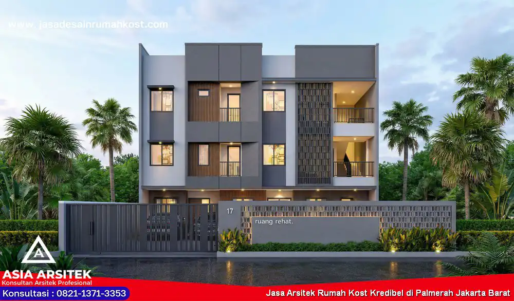 Jasa Arsitek Rumah Kost Kredibel di Palmerah Jakarta Barat