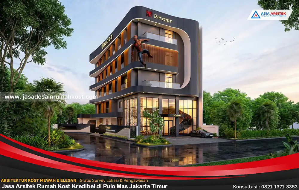 Jasa Arsitek Rumah Kost Kredibel di Pulo Mas Jakarta Timur