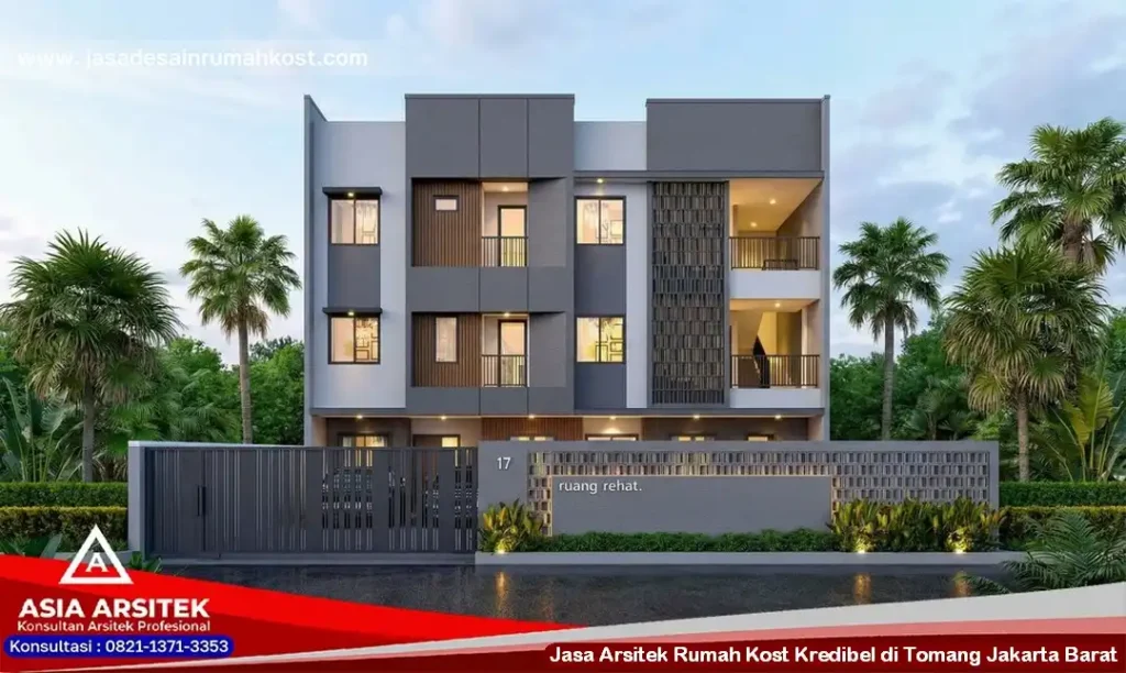 Jasa Arsitek Rumah Kost Kredibel di Tomang Jakarta Barat