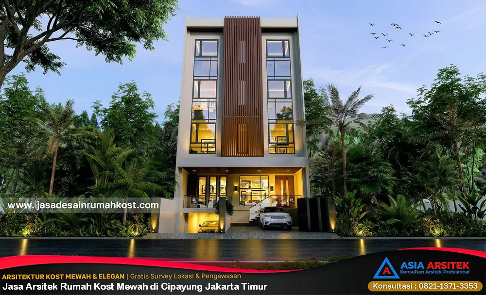 Jasa Arsitek Rumah Kost Mewah di Cipayung Jakarta Timur
