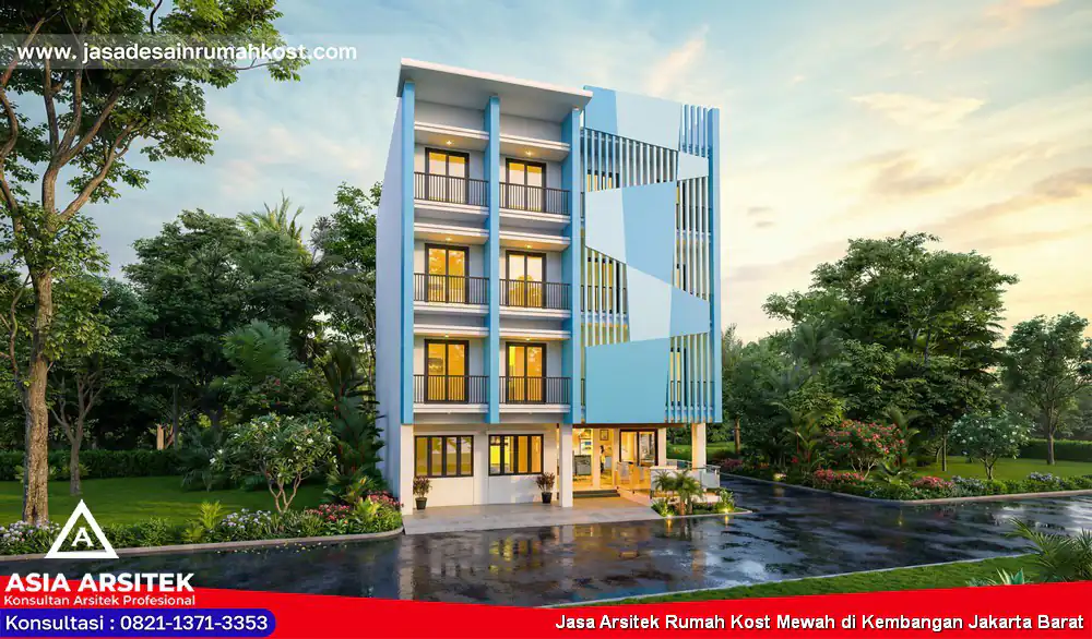 Jasa Arsitek Rumah Kost Mewah di Kembangan Jakarta Barat