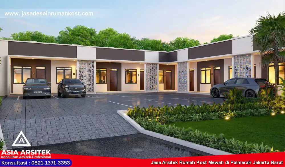 Jasa Arsitek Rumah Kost Mewah di Palmerah Jakarta Barat