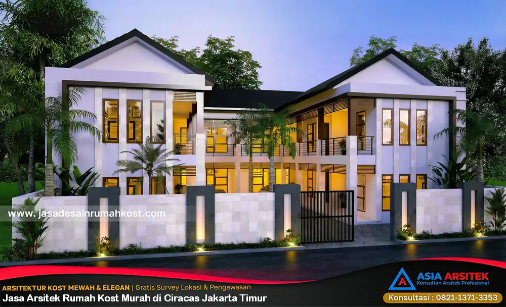 Jasa Arsitek Rumah Kost Murah di Ciracas Jakarta Timur