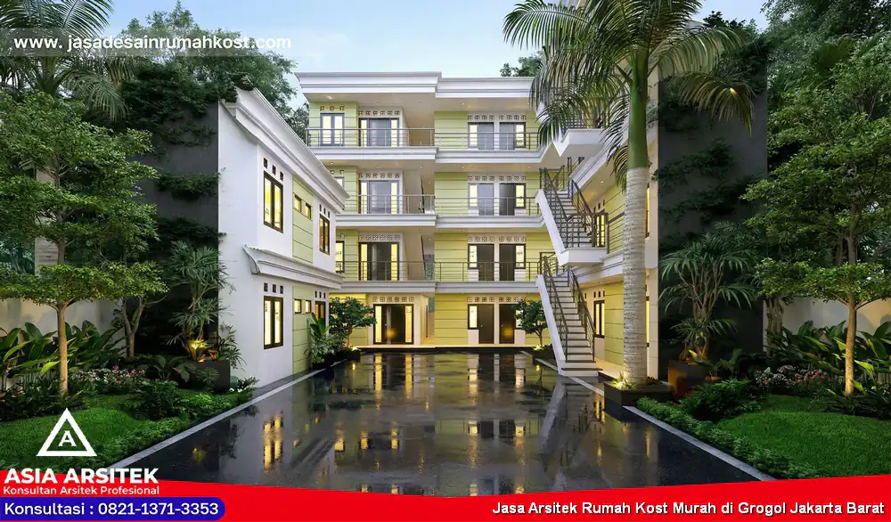 Jasa Arsitek Rumah Kost Murah di Grogol Jakarta Barat
