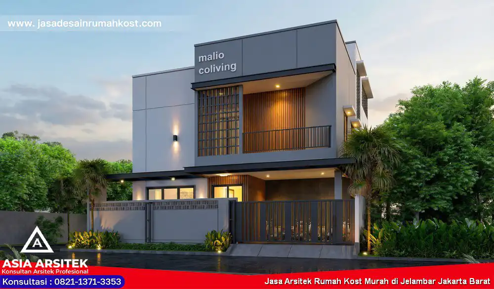 Jasa Arsitek Rumah Kost Murah di Jelambar Jakarta Barat