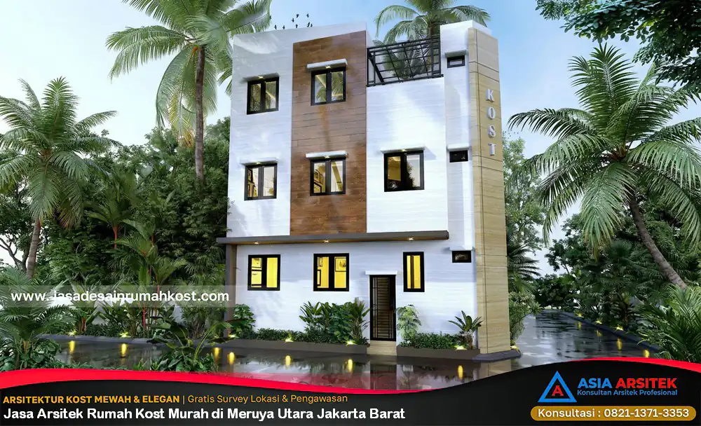 Jasa Arsitek Rumah Kost Murah di Meruya Utara Jakarta Barat