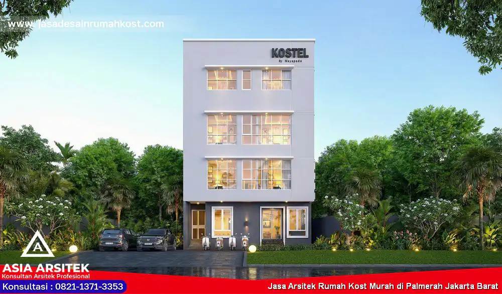 Jasa Arsitek Rumah Kost Murah di Palmerah Jakarta Barat