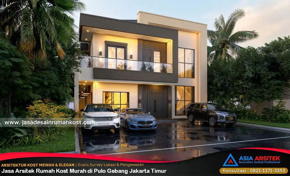 Jasa Arsitek Rumah Kost Murah di Pulo Gebang Jakarta Timur