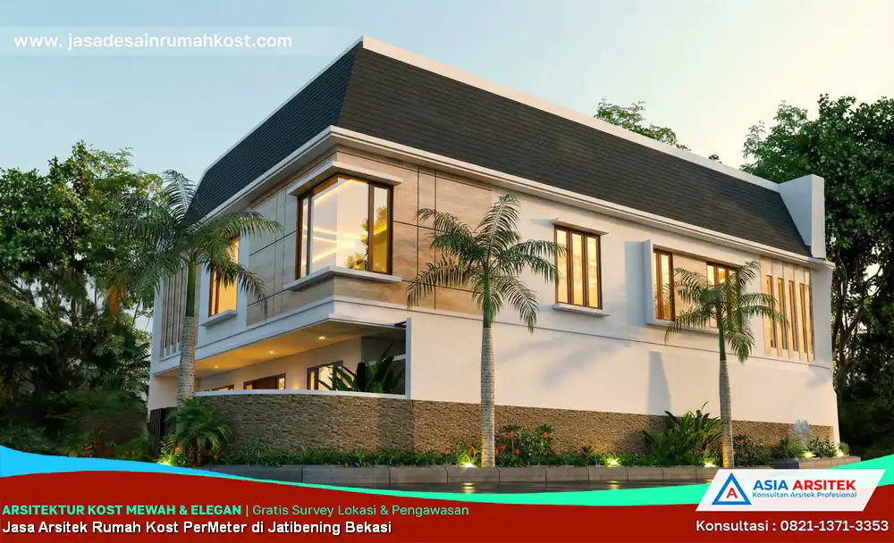 Jasa Arsitek Rumah Kost PerMeter di Jatibening Bekasi