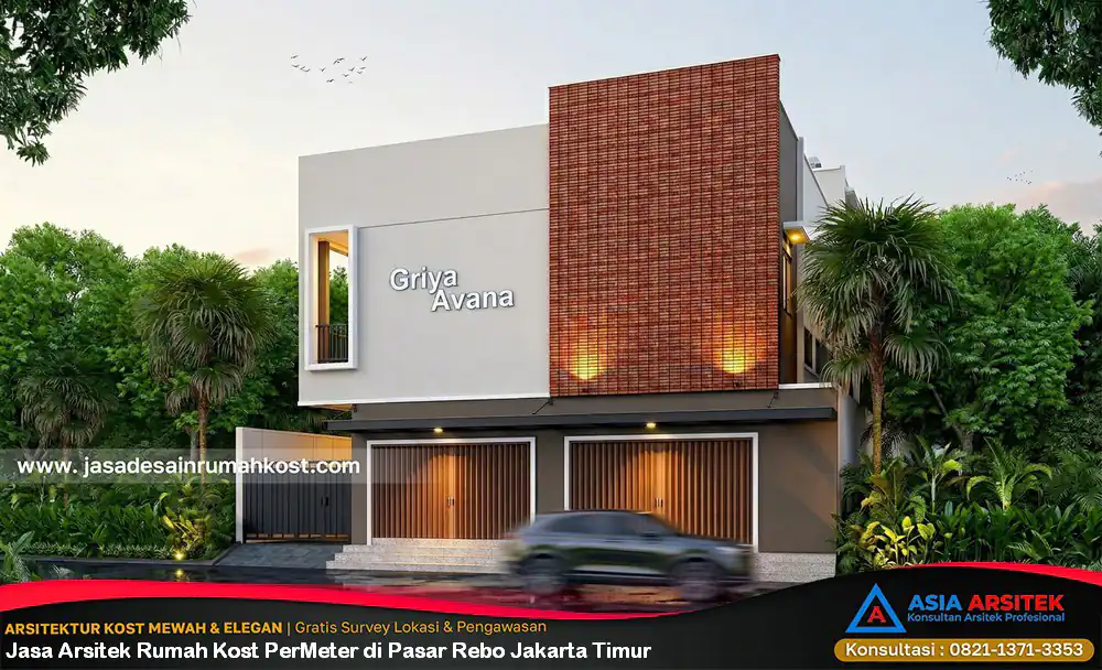 Jasa Arsitek Rumah Kost PerMeter di Pasar Rebo Jakarta Timur