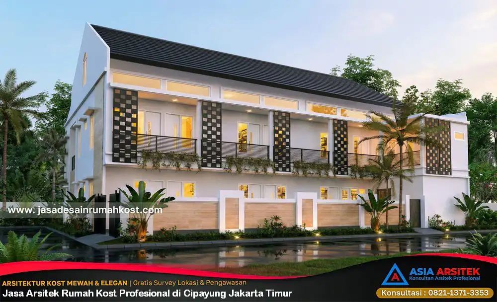 Jasa Arsitek Rumah Kost Profesional di Cipayung Jakarta Timur