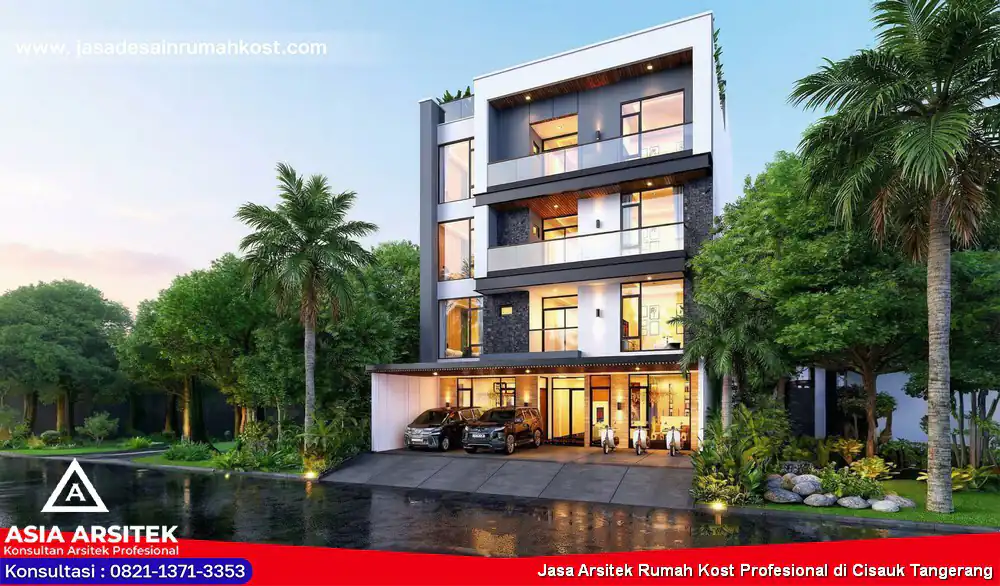 Jasa Arsitek Rumah Kost Profesional di Cisauk Tangerang