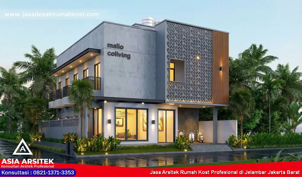 Jasa Arsitek Rumah Kost Profesional di Jelambar Jakarta Barat