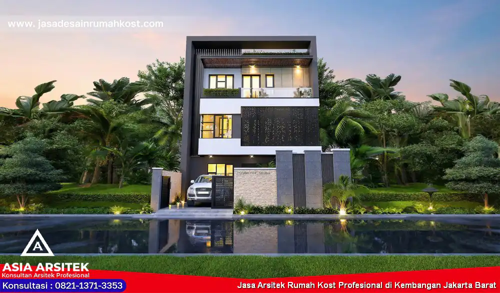 Jasa Arsitek Rumah Kost Profesional di Kembangan Jakarta Barat
