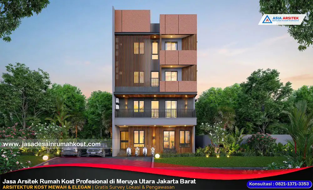 Jasa Arsitek Rumah Kost Profesional di Meruya Utara Jakarta Barat