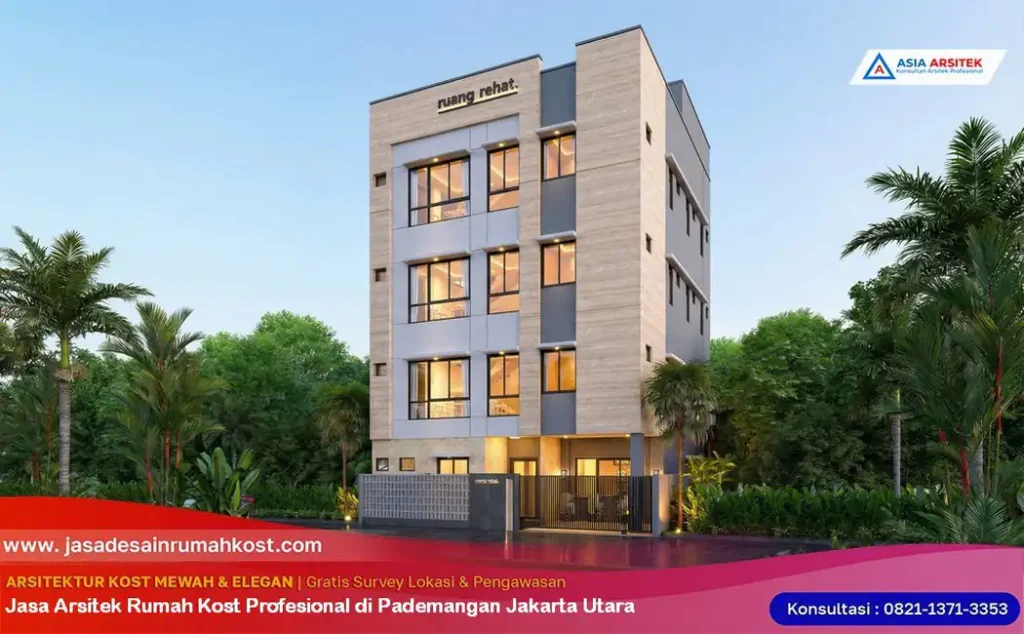 Jasa Arsitek Rumah Kost Profesional di Pademangan Jakarta Utara