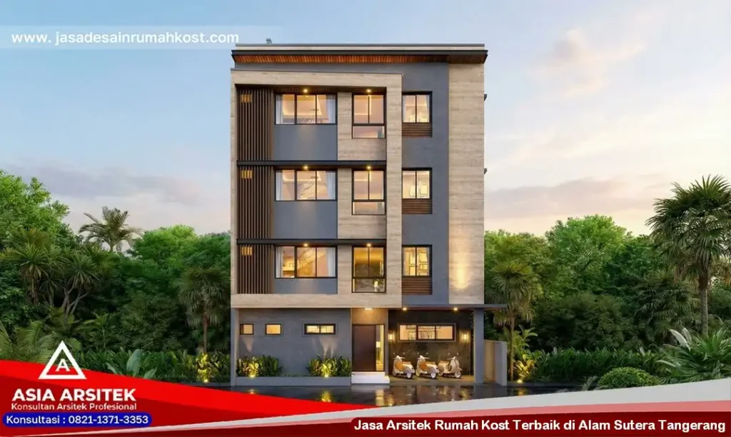 Jasa Arsitek Rumah Kost Terbaik di Alam Sutera Tangerang