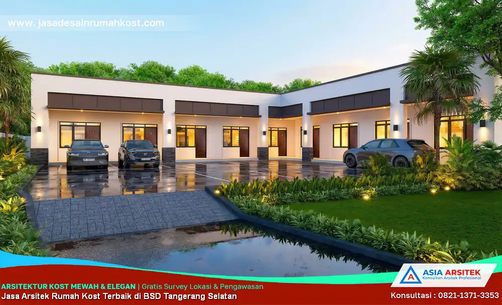 Jasa Arsitek Rumah Kost Terbaik di BSD Tangerang Selatan