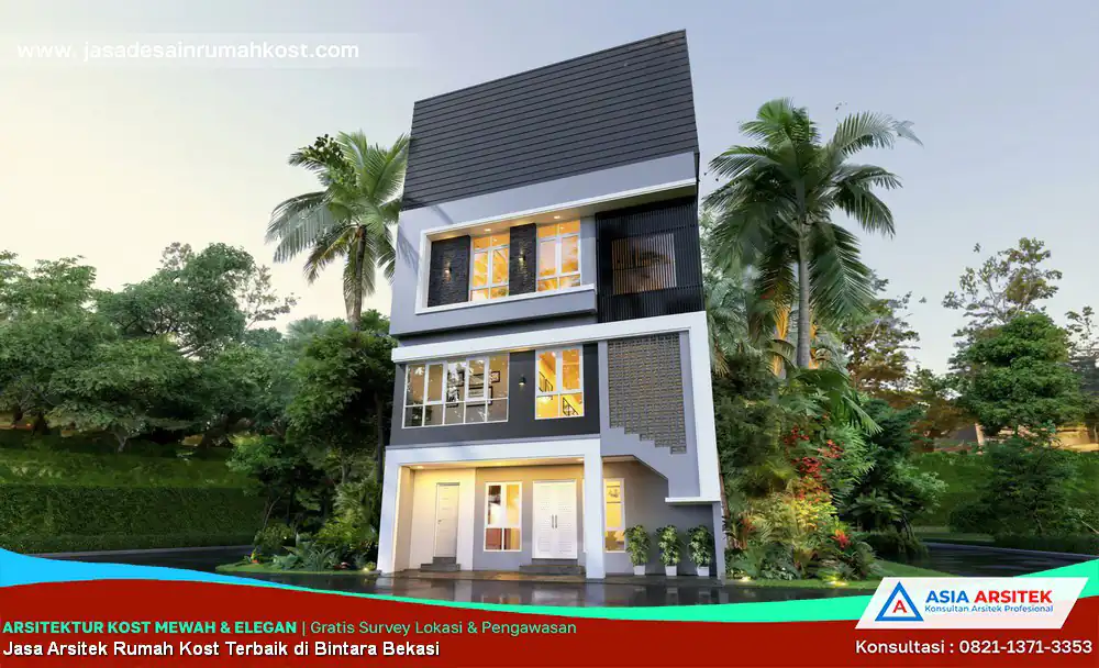 Jasa Arsitek Rumah Kost Terbaik di Bintara Bekasi