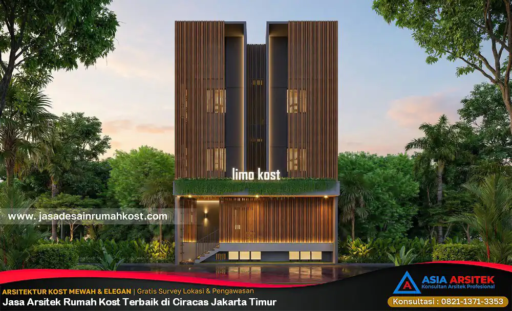 Jasa Arsitek Rumah Kost Terbaik di Ciracas Jakarta Timur