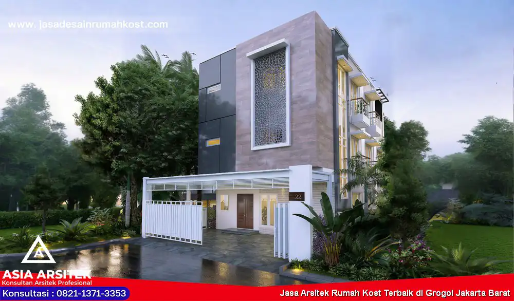 Jasa Arsitek Rumah Kost Terbaik di Grogol Jakarta Barat