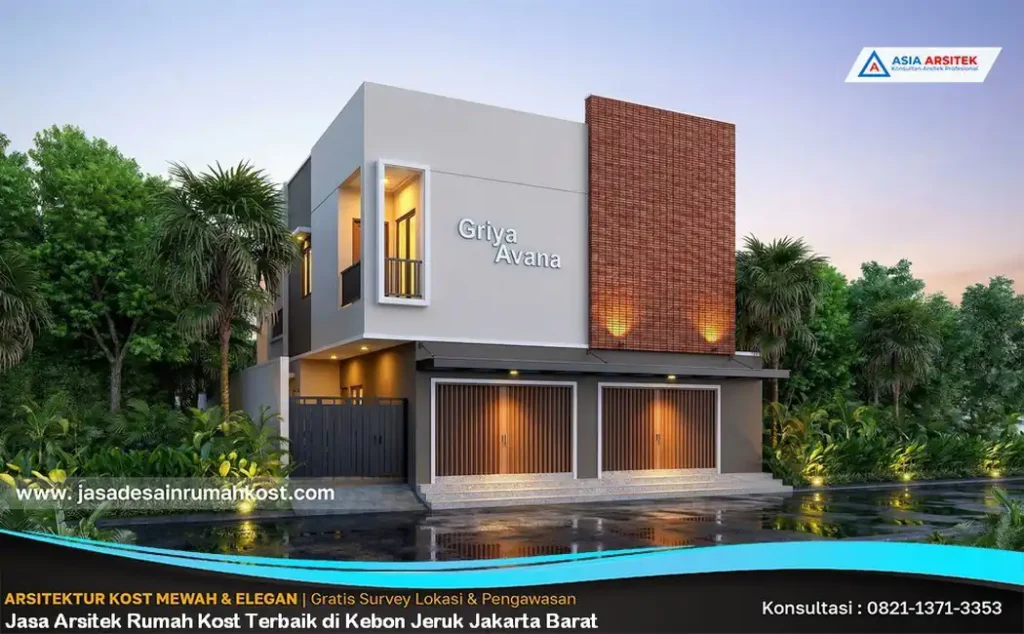 Jasa Arsitek Rumah Kost Terbaik di Kebon Jeruk Jakarta Barat