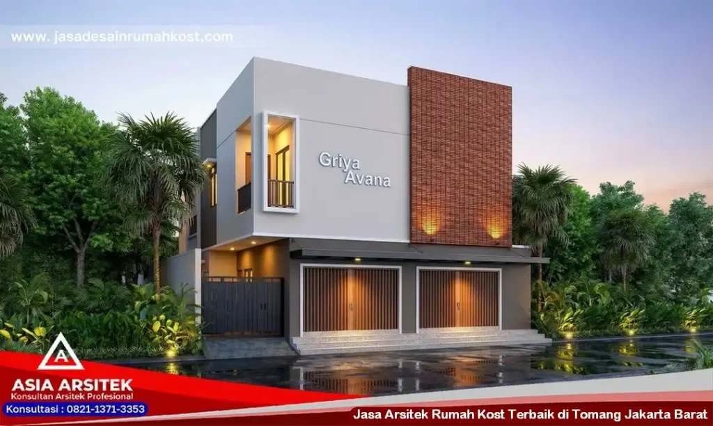 Jasa Arsitek Rumah Kost Terbaik di Tomang Jakarta Barat