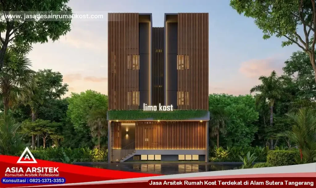 Jasa Arsitek Rumah Kost Terdekat di Alam Sutera Tangerang