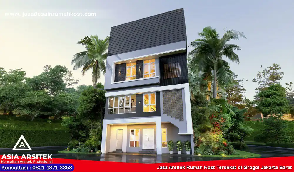 Jasa Arsitek Rumah Kost Terdekat di Grogol Jakarta Barat