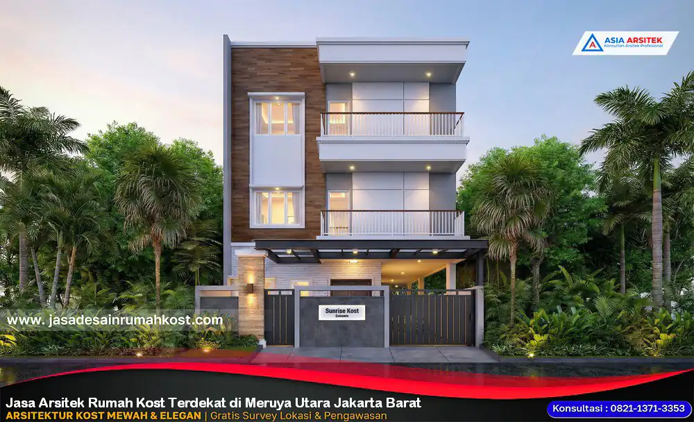 Jasa Arsitek Rumah Kost Terdekat di Meruya Utara Jakarta Barat