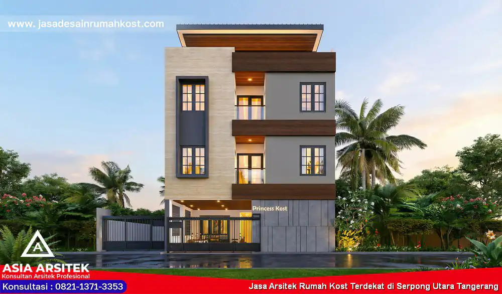 Jasa Arsitek Rumah Kost Terdekat di Serpong Utara Tangerang