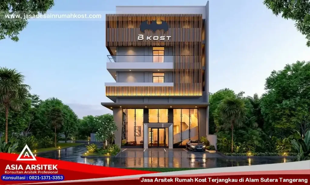 Jasa Arsitek Rumah Kost Terjangkau di Alam Sutera Tangerang