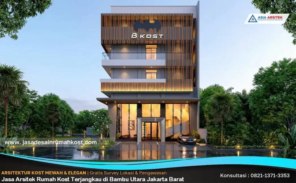 Jasa Arsitek Rumah Kost Terjangkau di Bambu Utara Jakarta Barat
