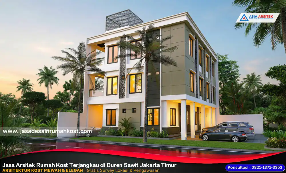 Jasa Arsitek Rumah Kost Terjangkau di Duren Sawit Jakarta Timur