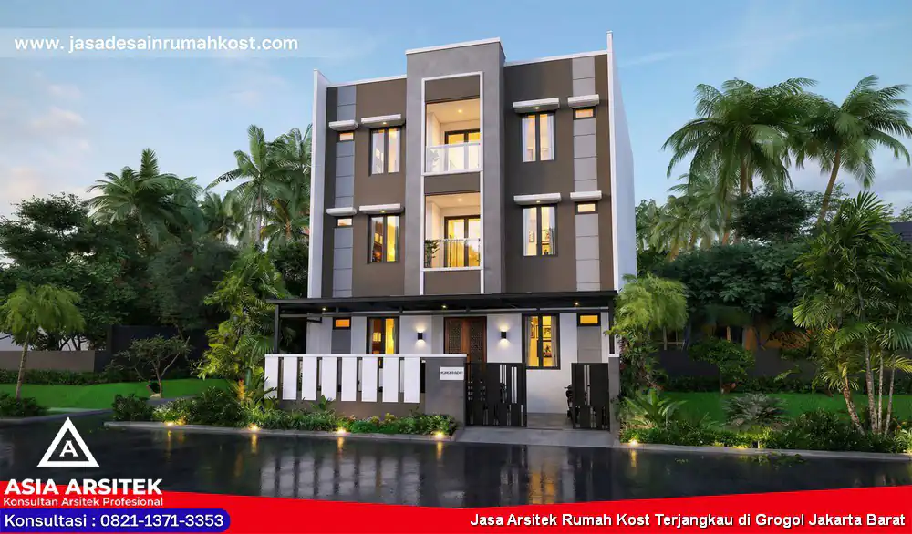 Jasa Arsitek Rumah Kost Terjangkau di Grogol Jakarta Barat