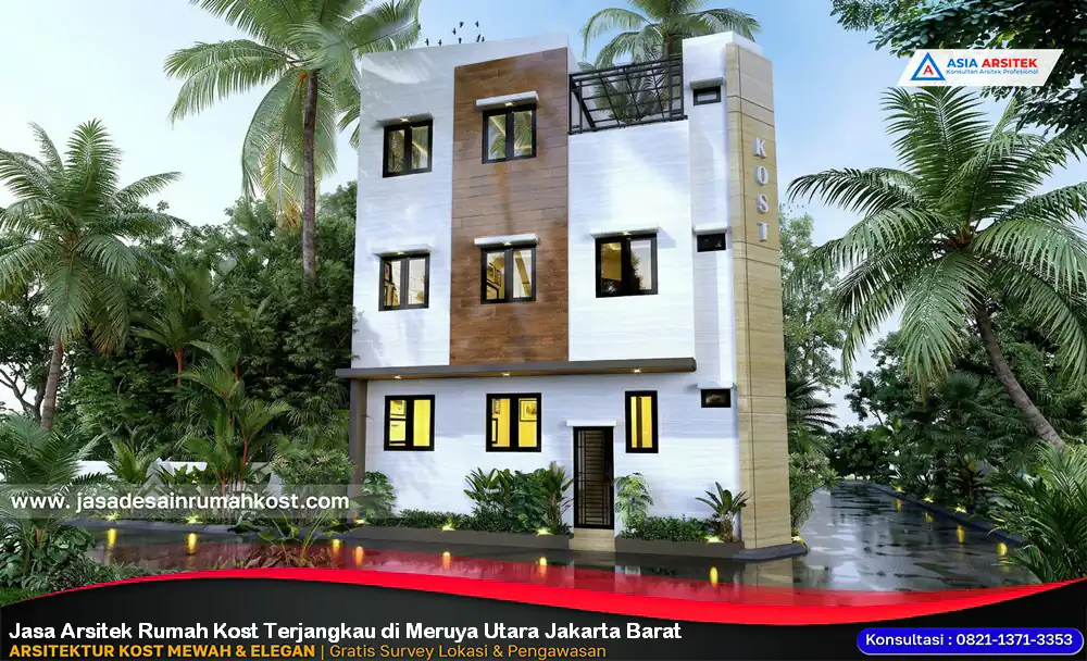 Jasa Arsitek Rumah Kost Terjangkau di Meruya Utara Jakarta Barat