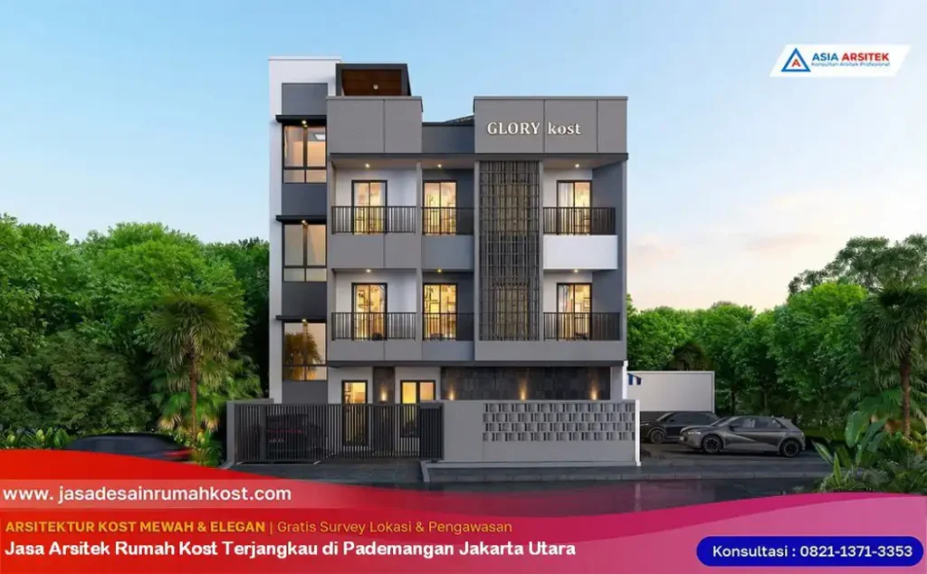 Jasa Arsitek Rumah Kost Terjangkau di Pademangan Jakarta Utara