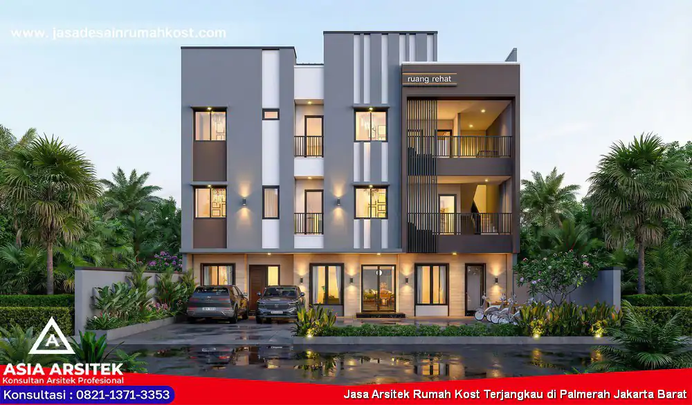 Jasa Arsitek Rumah Kost Terjangkau di Palmerah Jakarta Barat