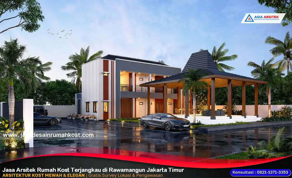 Jasa Arsitek Rumah Kost Terjangkau di Rawamangun Jakarta Timur