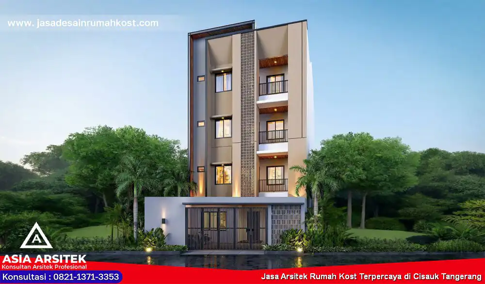 Jasa Arsitek Rumah Kost Terpercaya di Cisauk Tangerang