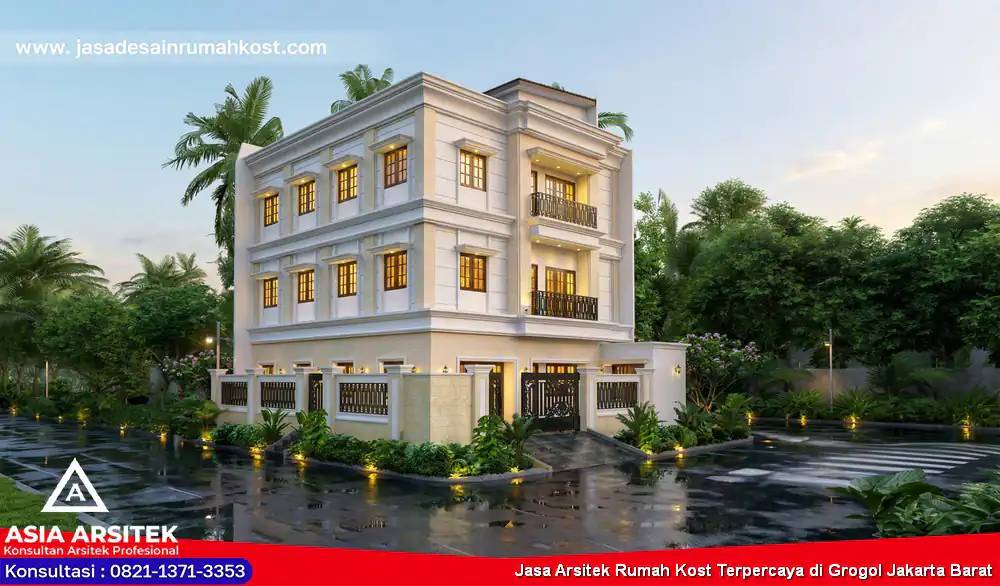 Jasa Arsitek Rumah Kost Terpercaya di Grogol Jakarta Barat