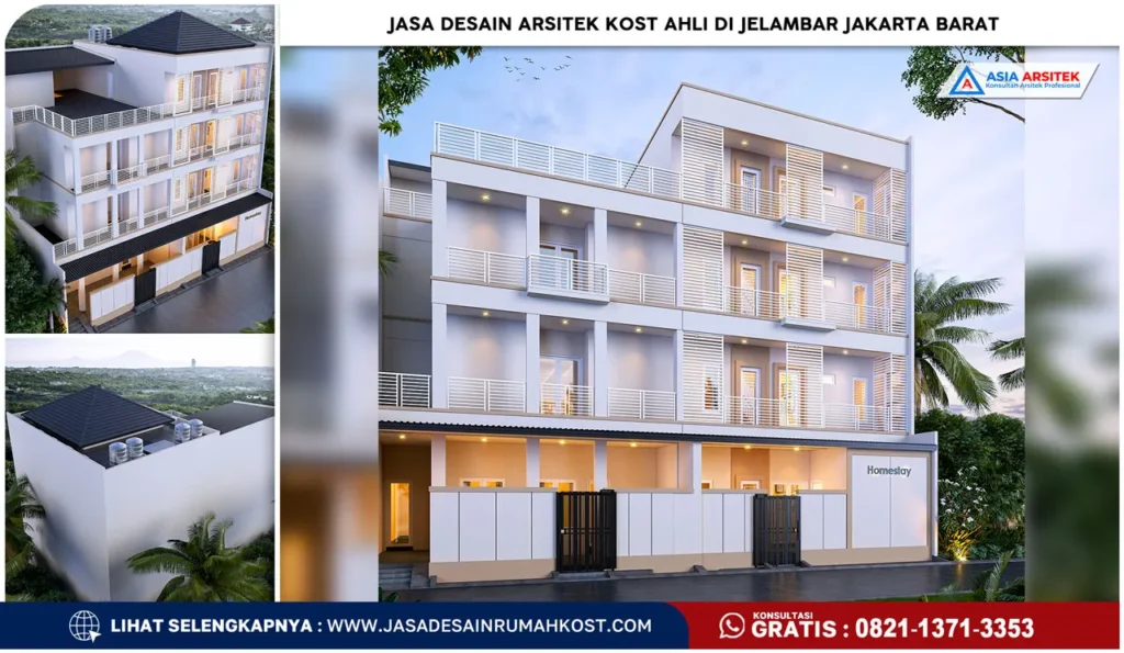 Jasa Desain Arsitek Kost Ahli di Jelambar Jakarta Barat