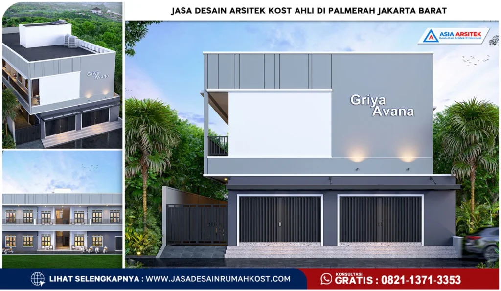 Jasa Desain Arsitek Kost Ahli di Palmerah Jakarta Barat